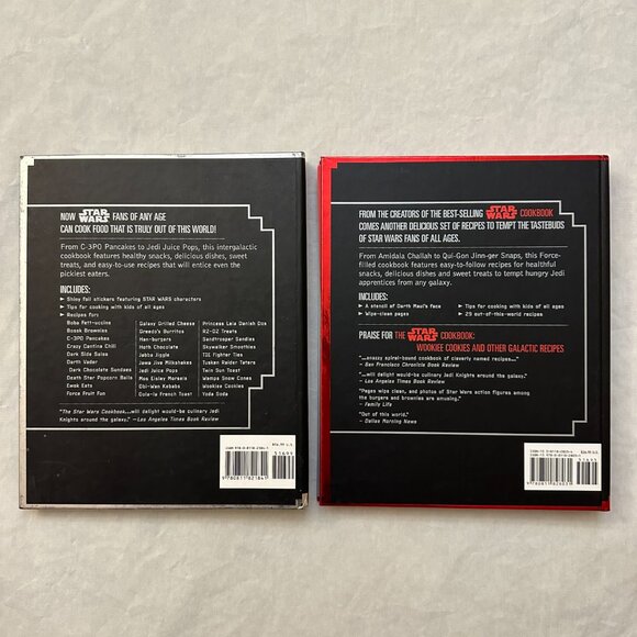 8 pc Star Wars Cooking Bundle / 2 Cookbooks and 6 Cookie Cutters - Picture 3 of 12